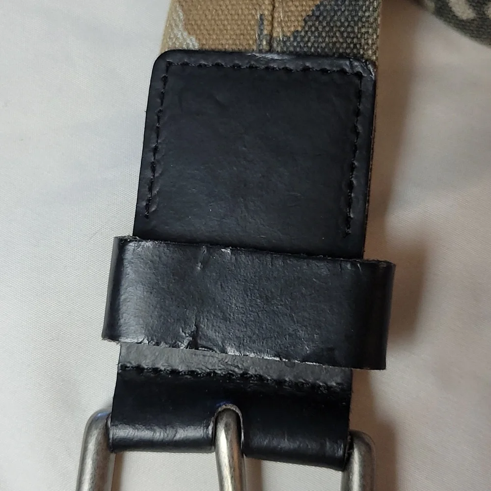 CAMO Woven Canvas Buckle Large